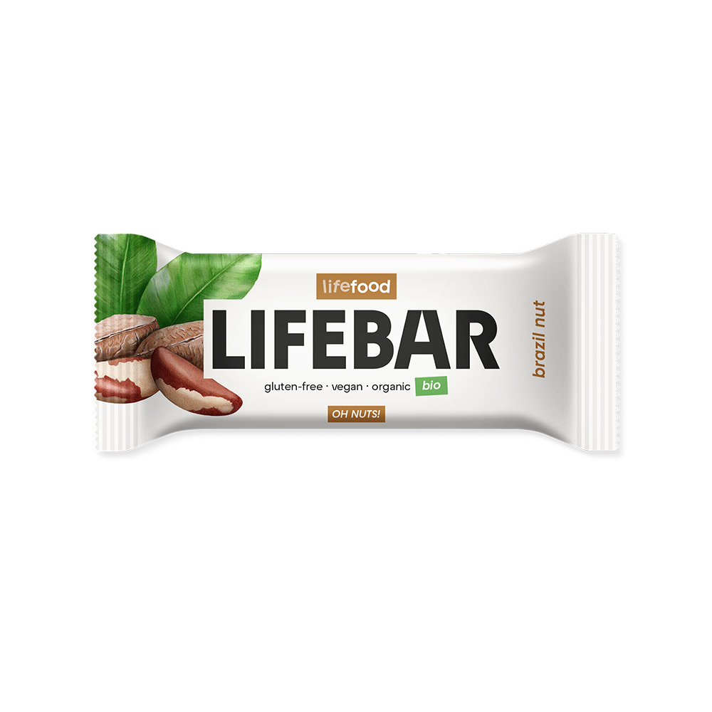 Lifefood Lifebar tyčinka Brazilská BIO 40g