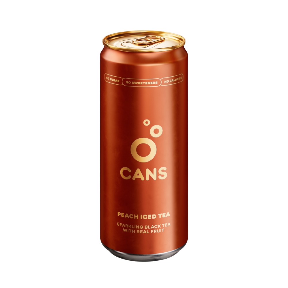 Levně CANS ledový čaj broskev 330ml