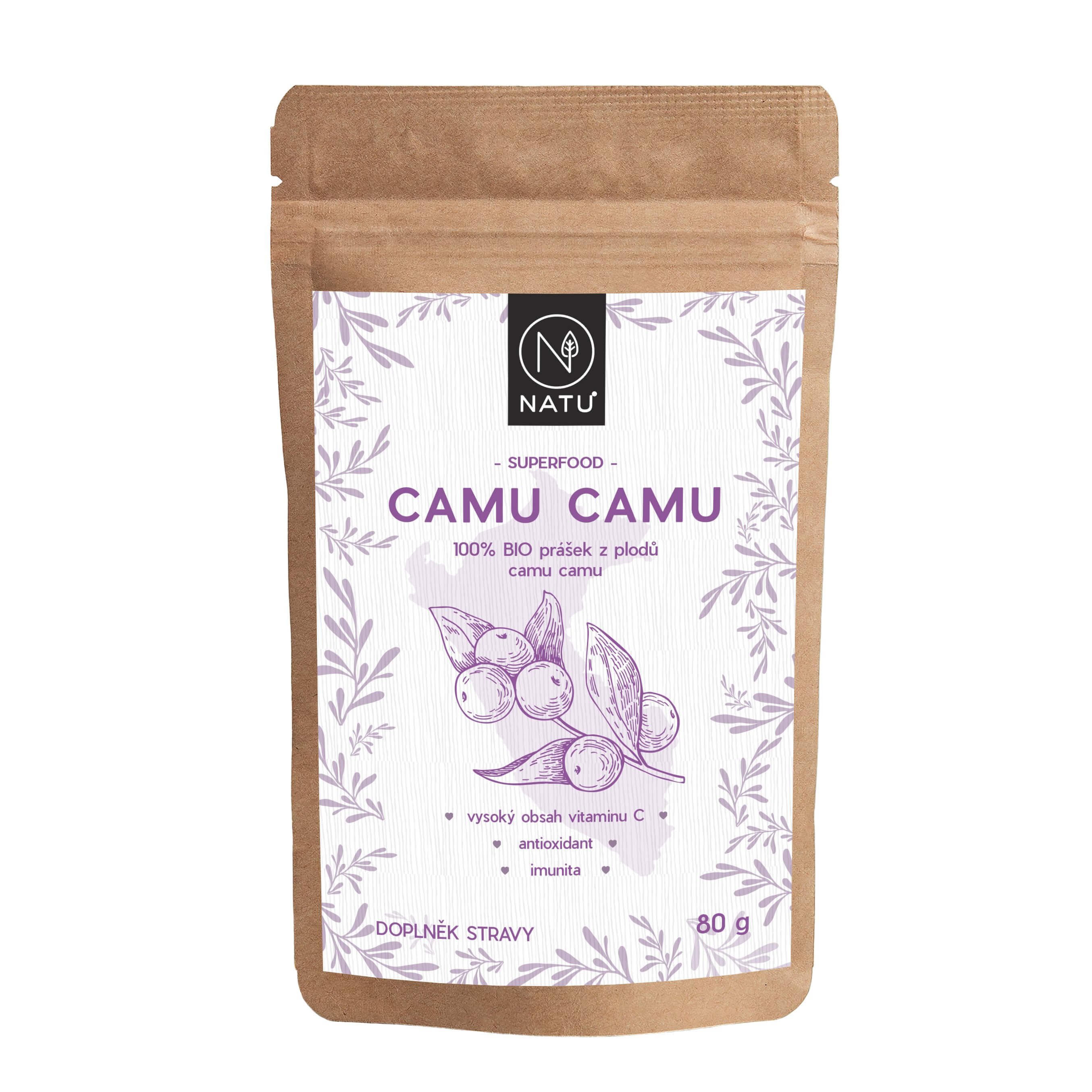 NATU Camu Camu BIO prášek 80 g