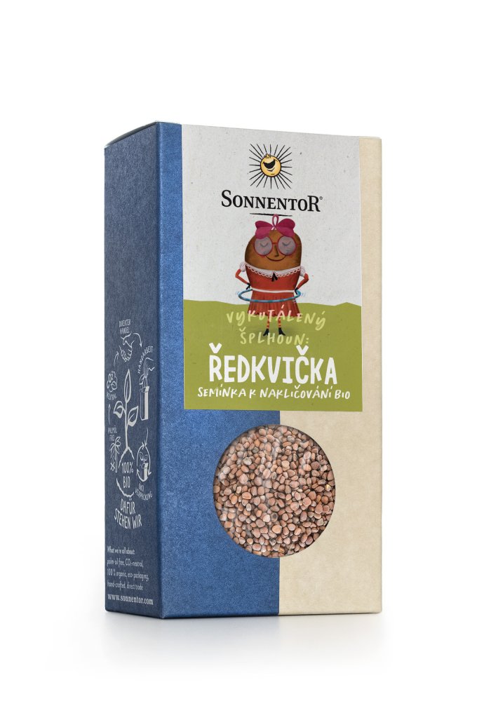 Sonnentor Ředkvička semínka k nakličování BIO 120g